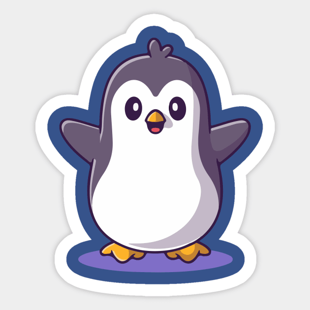 Baby Penguin Desing Sticker by SGcreative